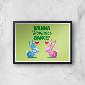Viva Piñata Wanna Romance Dance Rabbit Art Print Giclee Art Print