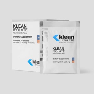 Klean Athlete Изолят сывороточного протеина - Ваниль - 10 пакетиков