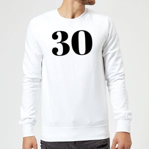 30 Sweatshirt - White