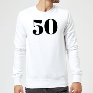 50 Sweatshirt - White