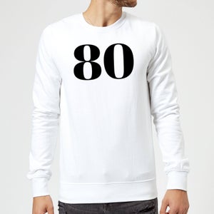 80 Sweatshirt - White