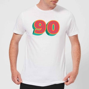 90 Dots Men's T-Shirt - White