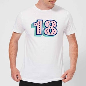 18 Dots Men's T-Shirt - White