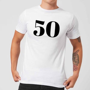 50 Men's T-Shirt - White
