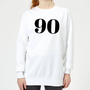 90 Women's Sweatshirt - White