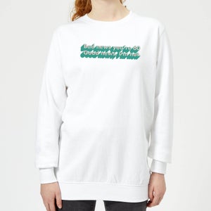 Bad News You're 60 Women's Sweatshirt - White