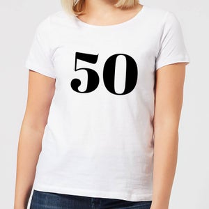 50 Women's T-Shirt - White