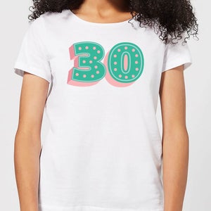 30 Dots Women's T-Shirt - White