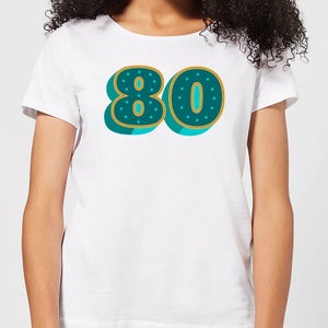 80 Dots Women's T-Shirt - White
