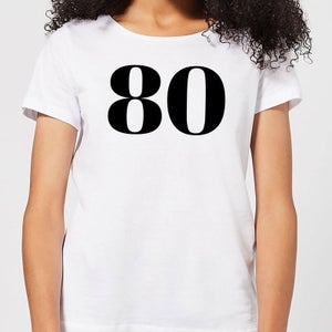 80 Women's T-Shirt - White