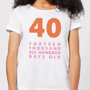 Birthday Ranges-45 Women's T-Shirt - White