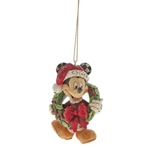 Disney Traditions Mickey Mouse Hanging Ornament 8cm