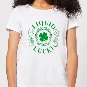 Liquid Luck Women's T-Shirt - White