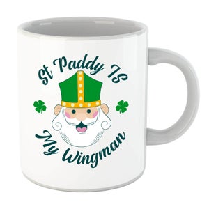 St Paddy Is My Wingman Mug