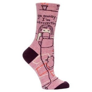 Go Away I'm Introverting - Women's Socks