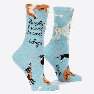 People I Want to Meet: Dogs - Women's Socks