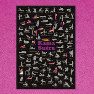 Scratch Poster - Kama Sutra
