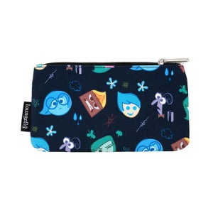 Loungefly Disney Pixar Inside Out Emotions Heads Nylon Pouch