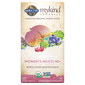 Comprimidos multivitaminas para mujer +40 mykind Organics - 60 comprimidos