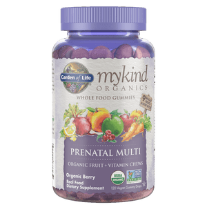 Gominolas multivitaminas apoyo prenatal Organics - Frutas del bosque - 120 gominolas