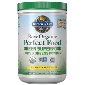 RAW Organic Добавка из суперзелени - Натуральный вкус - 414 г