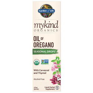 mykind Organics Herbal Oil of Oregano Drops 有機奧勒岡草本油 - 30 毫升