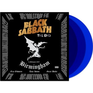Black Sabbath – The End - Birmingham: 4 February 2017 3x Blue LP