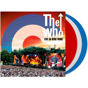 The Who – Live At Hyde Park Red/White/Blue LP Set