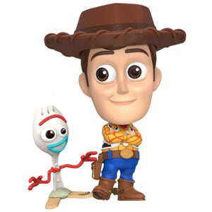 Hot Toys Toy Story 4 Cosbaby Woody and Forky - Size S (Set of 2)
