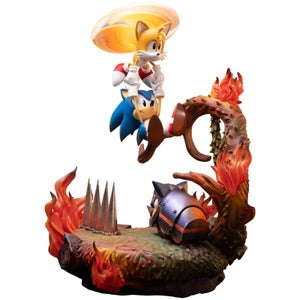 First 4 Figures Sonic The Hedgehog Resin Statue - Sonic and Tails