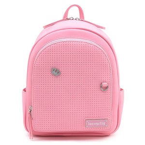 Loungefly Pink Pin Trader Mini Backpack