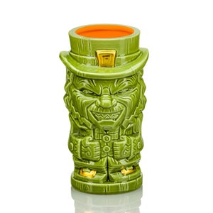 Beeline Creative Leprechaun Lubdan 18 oz. Ceramic Geeki Tikis Mug