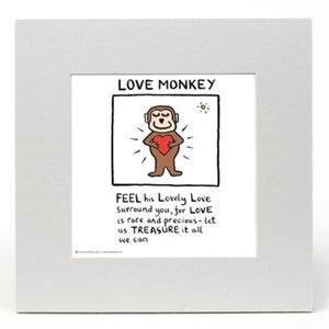 Love Monkey by Edward Monkton