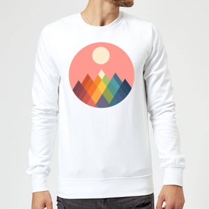Andy Westface Rainbow Peak Sweatshirt - White