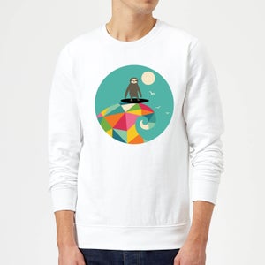 Andy Westface Surfs Up Sweatshirt - White