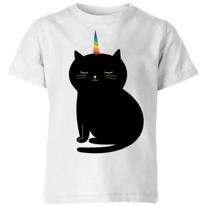 Andy Westface Caticorn Kids' T-Shirt - White