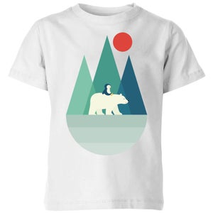 Andy Westface Bear You Kids' T-Shirt - White