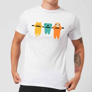 Andy Westface Hang In There Men's T-Shirt - White