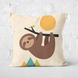 Andy Westface Keep Calm And Live Slow Square Cushion