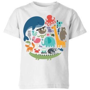 Andy Westface We Are One Kids' T-Shirt - White