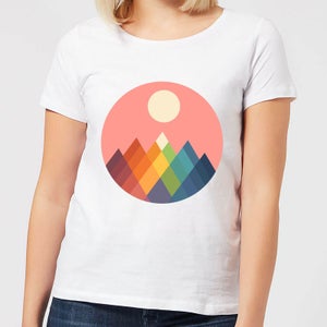 Andy Westface Rainbow Peak Women's T-Shirt - White