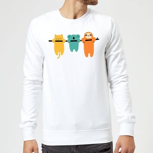 Andy Westface Hang In There Sweatshirt - White