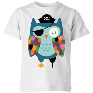 Andy Westface Captain Whooo Kids' T-Shirt - White