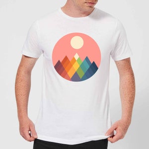 Andy Westface Rainbow Peak Men's T-Shirt - White