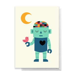 Andy Westface Robot Dreams Greetings Card