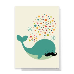 Andy Westface Fire Whale Greetings Card