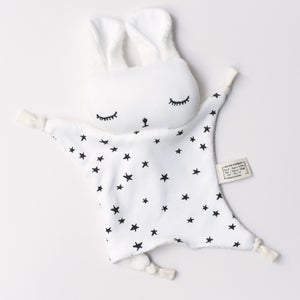Wee Gallery Cuddle Bunny - Stars - Organic Cotton