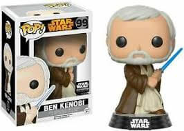 Star Wars Ben Kenobi EXC Figura Pop! Vinyl