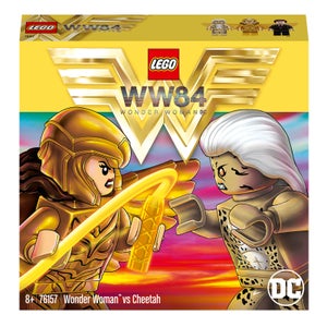 LEGO DC Ensemble de Jeux de Construction Wonder Woman contre Cheetah (76157)
