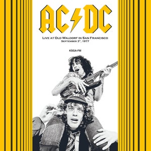 AC/DC - Live At Old Waldorf In San Francisco September 3 1977 (vinilo rojo)